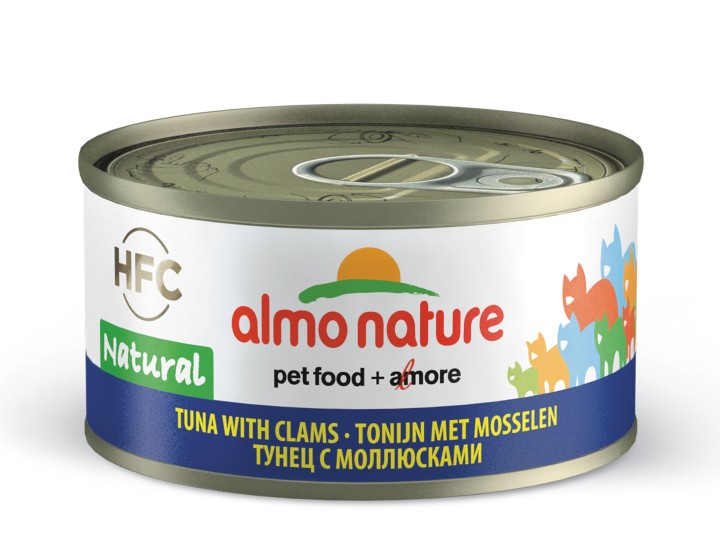 Almo Nature Natural Tuna & Clams - 70gr