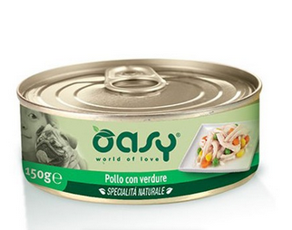 Oasy Chicken With Vegetables - 150gr