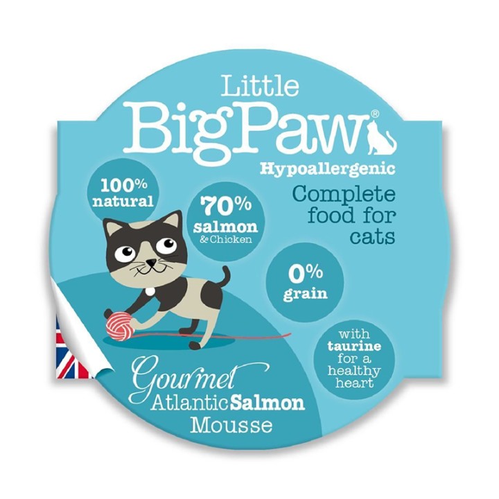 Little Big Paw Gourmet Atlantic Salmon - 85gr