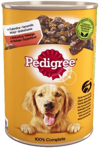 Pedigree Dog Wet Food Beef In Jelly - 400gr