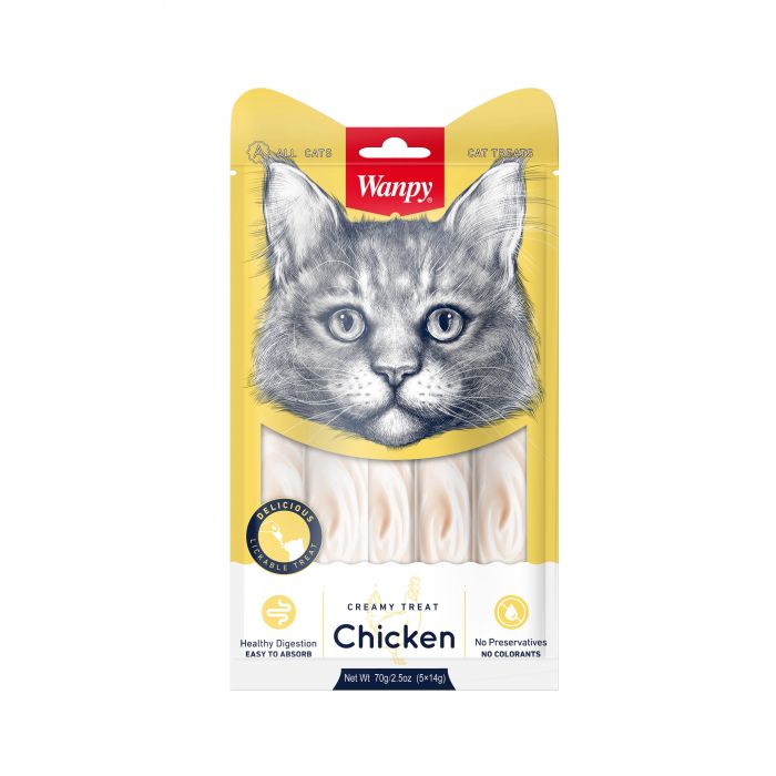 Wanpy - Creamy Lickable Chicken - 70gr