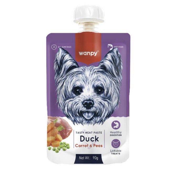 Wanpy Duck & Carrots - 90gr