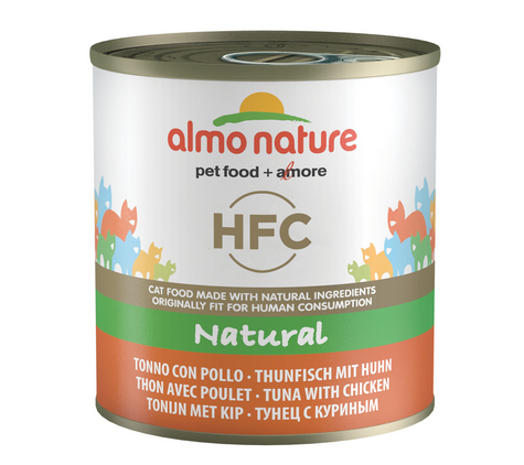 Almo Nature Natural Hfc Tuna & Chicken - 280gr
