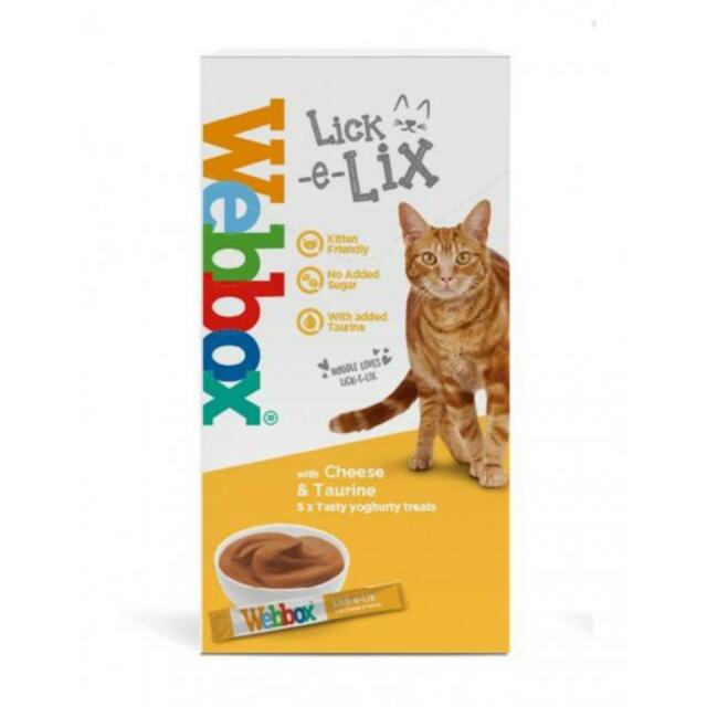 Webbox Lick-e-lix Cheese With Tavrine - 100gr