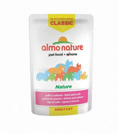 Almo Nature - Natural Hfc Chicken & Salmon - 55gr
