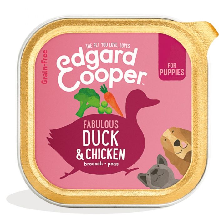 Edgard & Cooper Puppy Fabulous Duck & Chicken