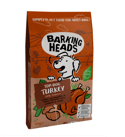 Barking Heads Top Dog Turkey - 2 Kg