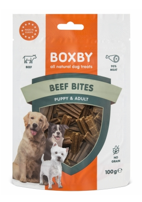 Boxby Beef Bites 100gr