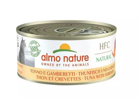 Almo Nature Hfc Natural Tuna And Shrimp 150gr