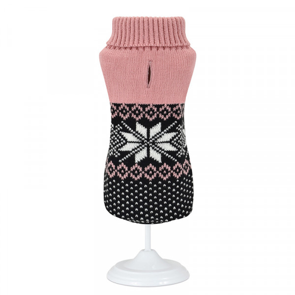 Nayeco Knitted Sweater Pink Flower
