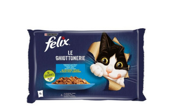 Purina One Felix Salmon And Tuna In Jelly Multipack 85Gr