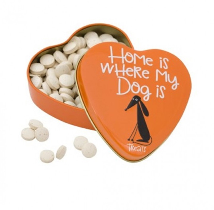 Sanal Dog Yeast Calcium Heart Tin 60gr