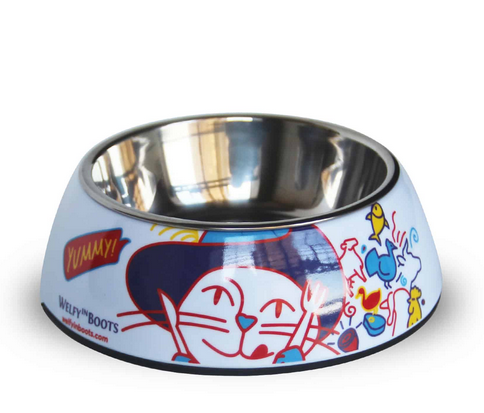 Pet Interest Deluxe Dual Bowl Welfy 100Gr
