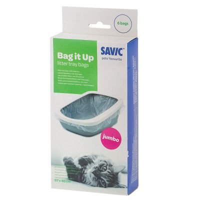Savic Bag It Up Cat Litter Pan Tray Liners