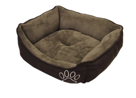 Nobby Comfort Bed Square Classic Mero Brown LxWxH 77x61x19cm
