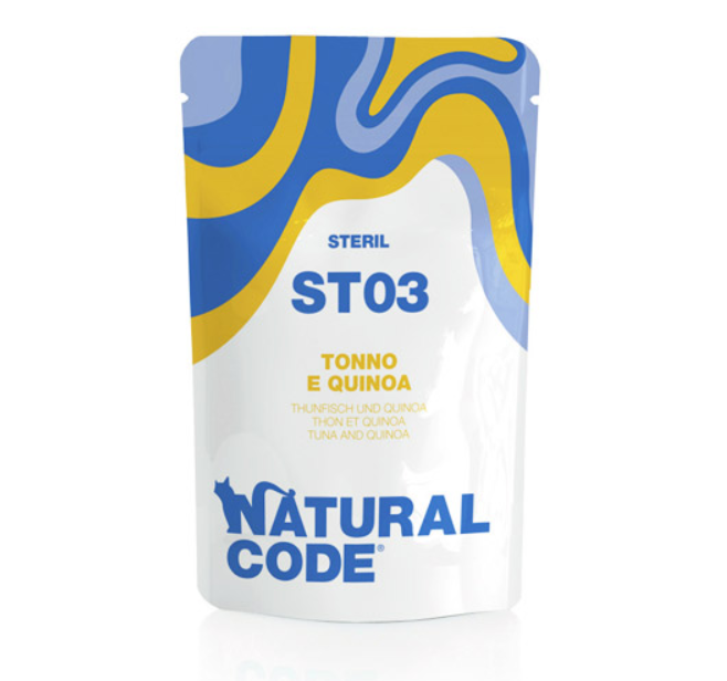 Natural Code Sterilized Tuna And Quinoa 70Gr