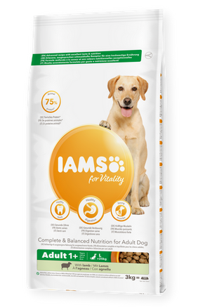 Iams Adult Vitality Dry Food Large Breed Lamb 3kg