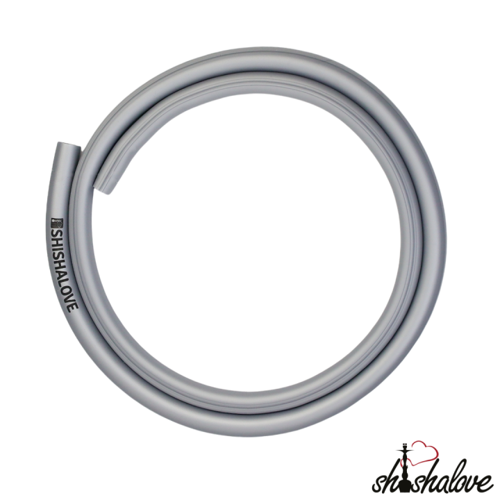 Shishalove Soft Touch Silver Silicone Hose