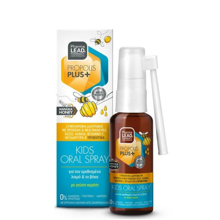 Pharmalead Kids Propolis Plus+ Honey Cherry, Oral Spray, 30ml