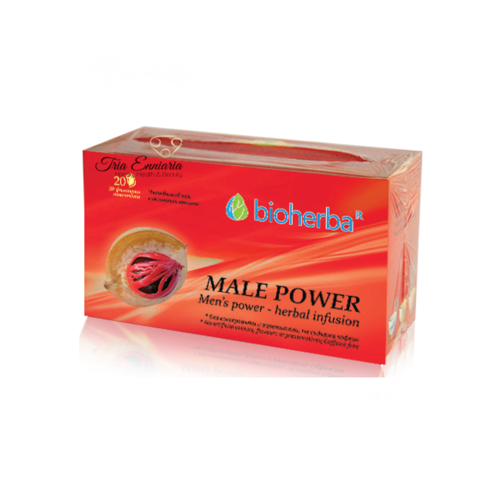 Male Strength Tea, 20 Fil, 30 Gr, Bioherba