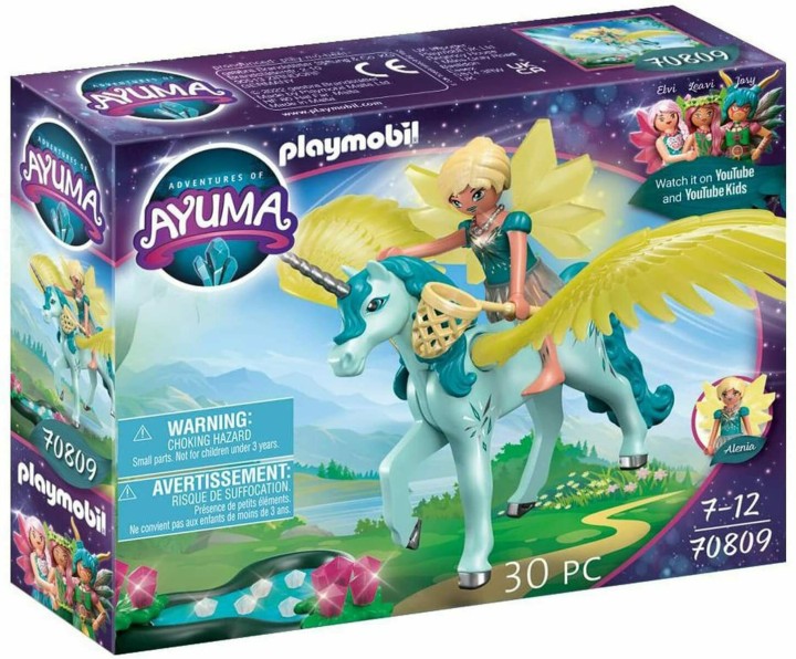 Playmobil Ayuma Crystal Fairy Με Μονόκερο 70809 Για 7-12 Ετών