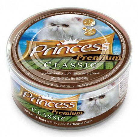 Princess Classic Chicken & Tuna With Rice And Barbeque Duck 170g