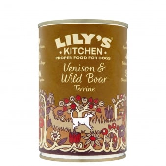 Lily's Kitchen Venison And Wild Boar Terrine - 400gr