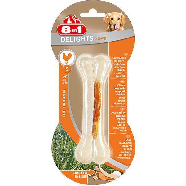 8in1 Bone Delights Strong Chicken S 60g