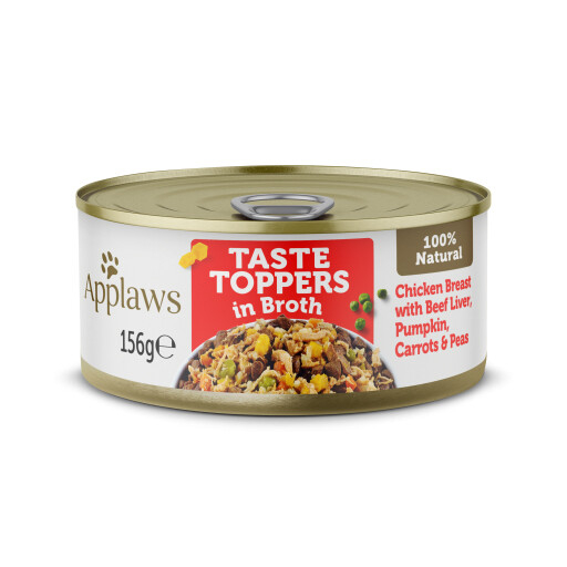 Applaws Chicken Breast With Beef Liver, Pumpkin, Carrots And Peas - 156gr