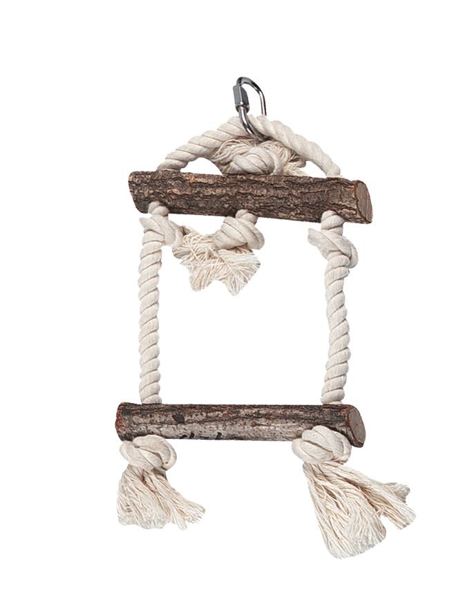 Bird's Toy Budgie - Parrot Rope Wood