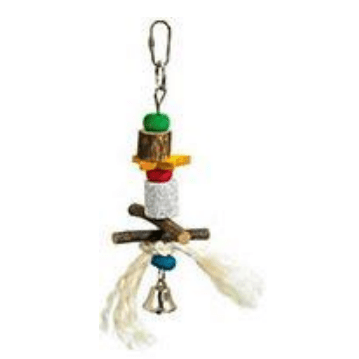 Bird Toy Lava Woodbell Small 21Cm