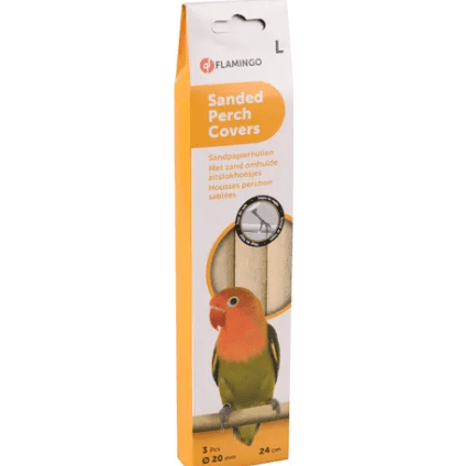 Flamingo Sanded Perch Cover L - 3Pcs ˆ…20Mm
