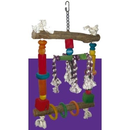 Colourful Bird's Toy Bird Toy 27X7X47Cm