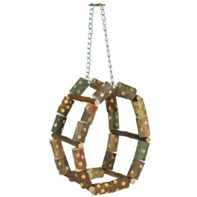 Natural Bird's Toy Living Rope Climbing Wall