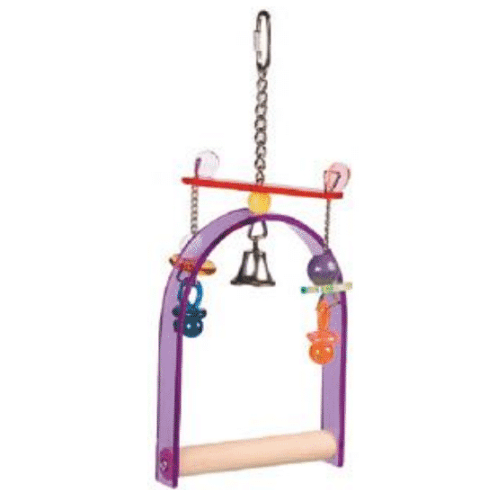 Cage Bird's Toy Hanger Acrylic Swing