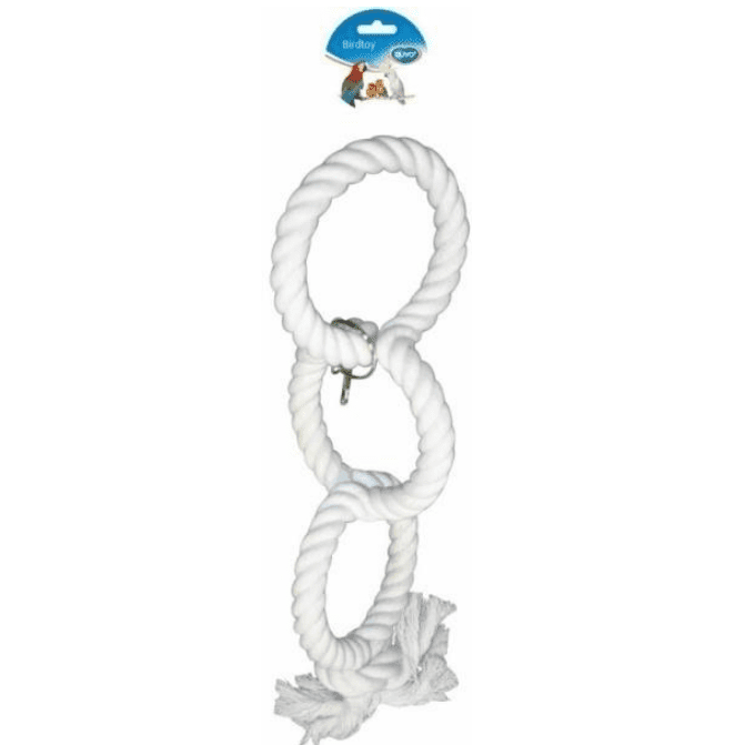Parrot Bird's Toy 3 Rings 14Cm (43Cm)