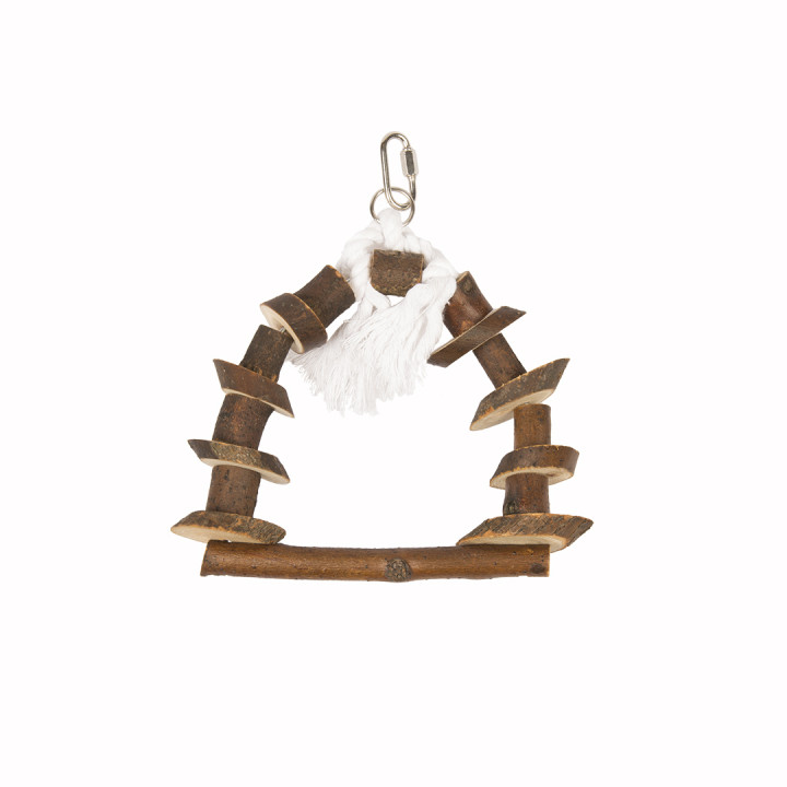 Duvo+ Wooden swing with rope