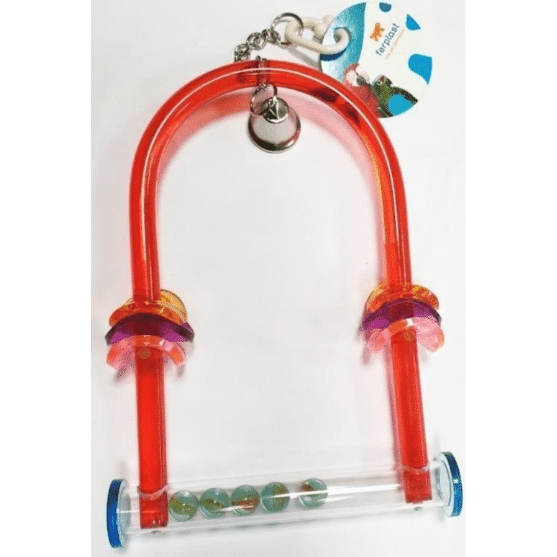 Bird Toy With Bell And Marbles