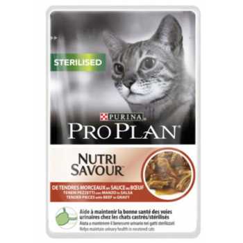 Purina Pro Plan Sterilized Cat Beef i85gr