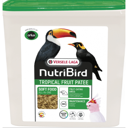 Versele-Laga Nutribird Bird's Food Tropical Fruit Patee Soft Food 5Kg