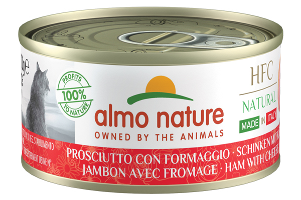 Almo Nature - Hfc Natural Ham & Cheese - 70gr