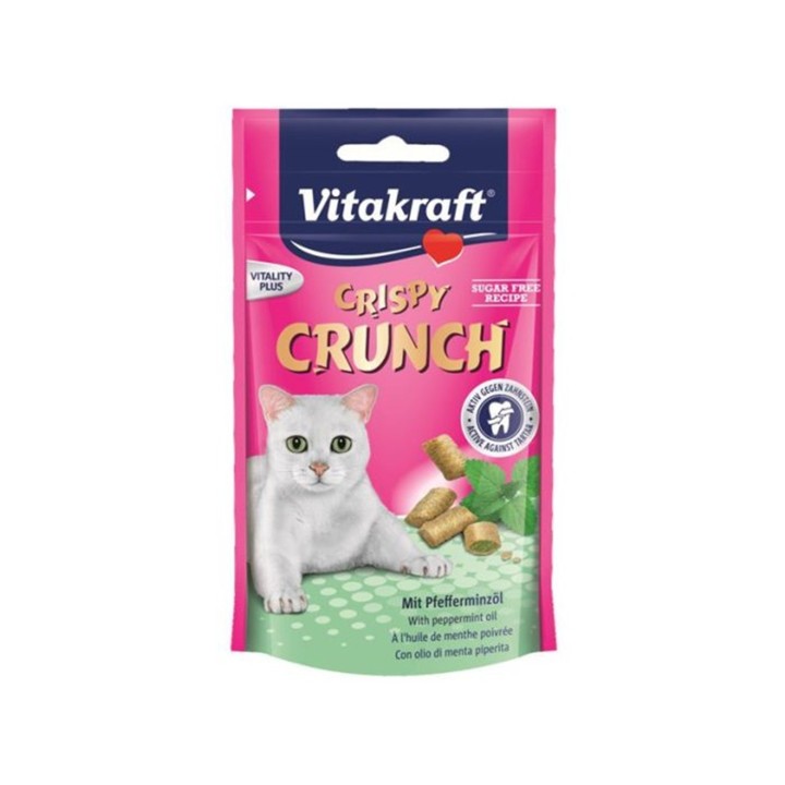 Vitakraft Crispy Crunch Healthy Dental Care With Peppermint Oil 60gr