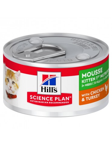 Science Plan Hills  Mousse Chicken & Turkey 82g
