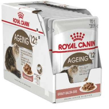 Royal Canin Ageing 12 In Gravy Wet Cat Food 12X85Gr