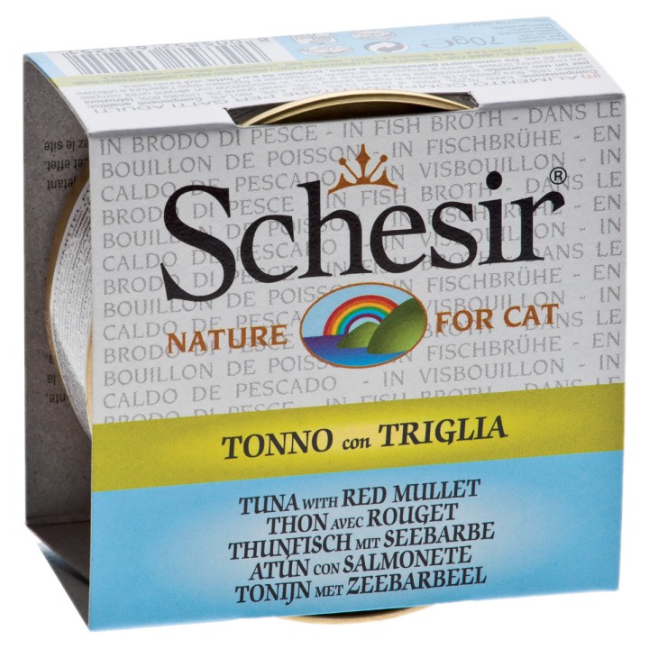Schesir Tuna And Red Mullet - 70gr