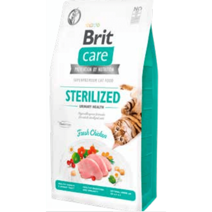 Brit Care Cat Grain-Free Sterilised Urinary Health Fresh Chicken 400Gr