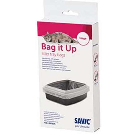 Savic Bag It Up Litter Tray Bags Large 46X40Cm - 12Pcs