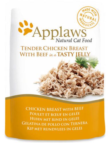 Applaws Cat Jelly Pouch Chicken / Beef - 70gr