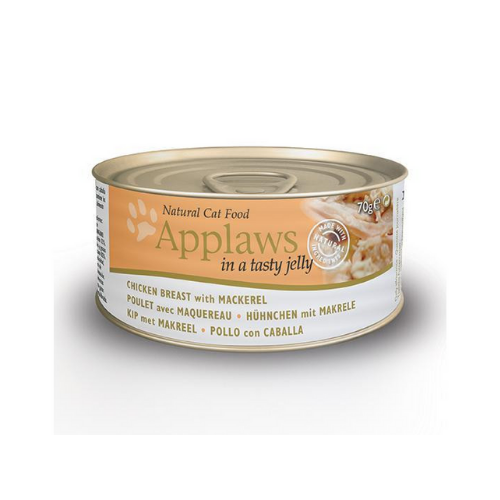 APPLAWS Chicken with Mackerel In Jelly - 70g