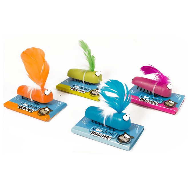 Coockoo Bug Me! Cat Toy 13.5Cm